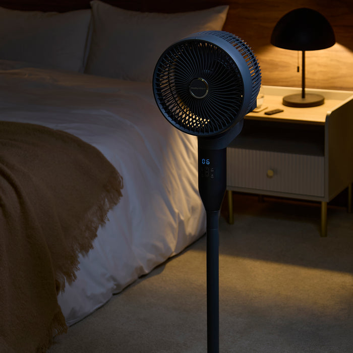 Air Flex 10" 360° Air Circulator Pedestal Fan with Remote Control