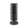 Air Flex 14" Personal Cooling Tower Fan with Built-In Device Charger - Grey