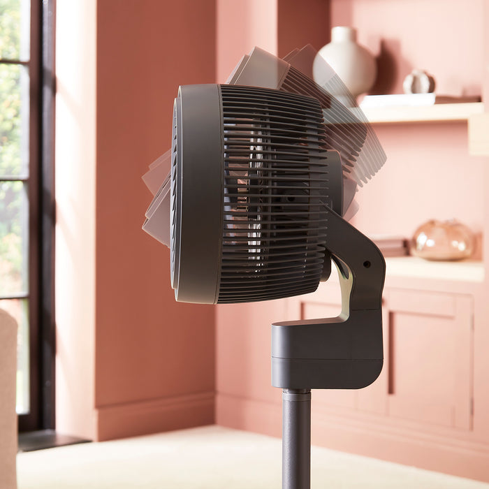 Air Flex 9” 4 Blade Pedestal Fan with Remote Control