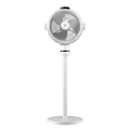 White Airdog pedestal fan