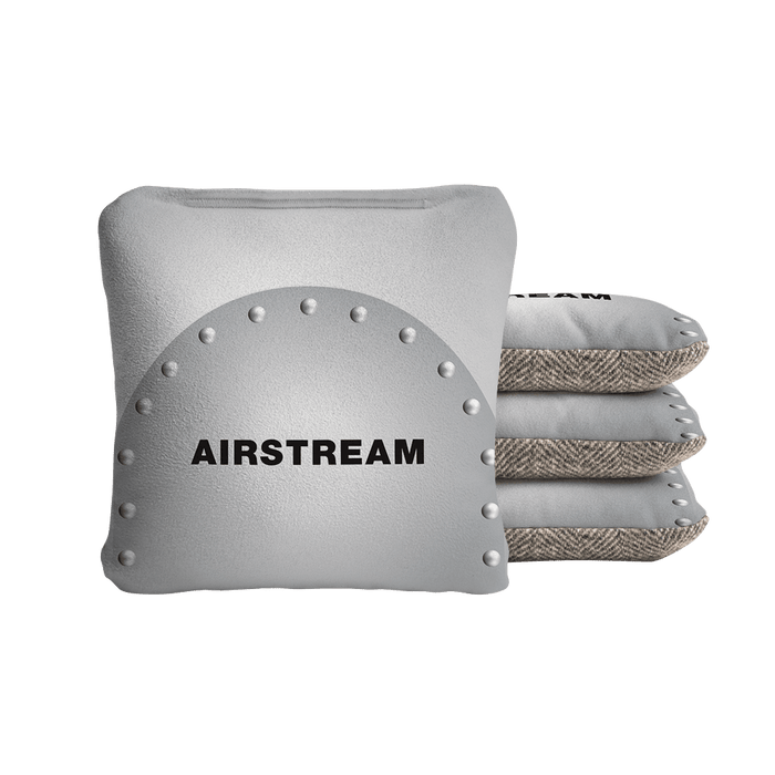 Airstream Gray Riveted Synergy Soft Cornhole Bags, Gray - American Cornhole Association
