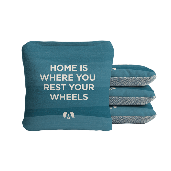 Airstream Home Blue Synergy Soft Cornhole Bags, Blue - American Cornhole Association
