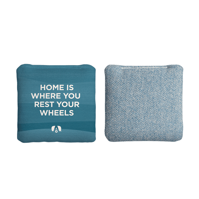 Airstream Home Blue Synergy Soft Cornhole Bags, Blue - American Cornhole Association