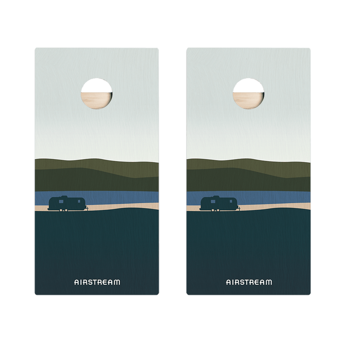 Airstream Lake View Star Cornhole Boards, - American Cornhole Association