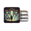 Alien Ambush Blue NXT Lumi - Tek Cornhole Bags, - American Cornhole Association