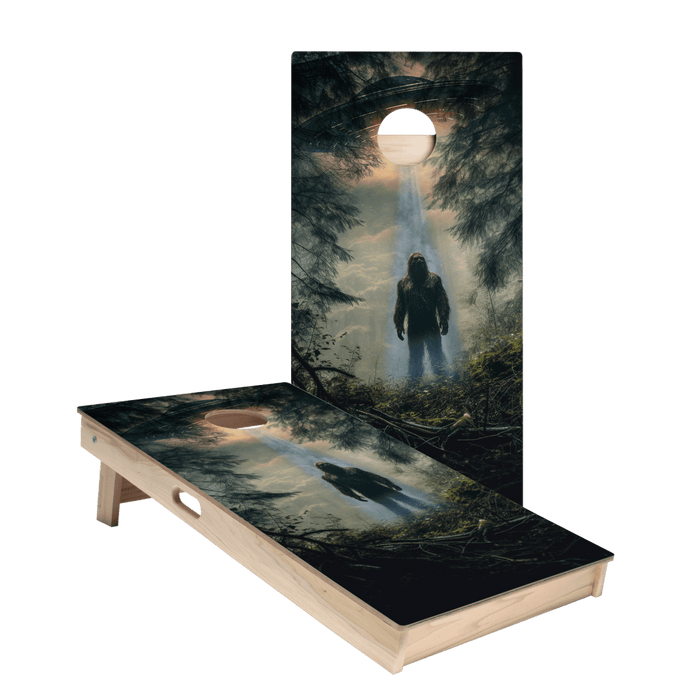 Alien Sasquatch Star Cornhole Boards, - American Cornhole Association