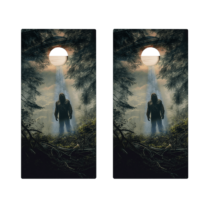 Alien Sasquatch Star Cornhole Boards, - American Cornhole Association