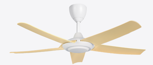 Alpha DC Motor Ceiling Fan- (40 ") 5 ABS Blade 12+12 Speed  with Remote control - Maple