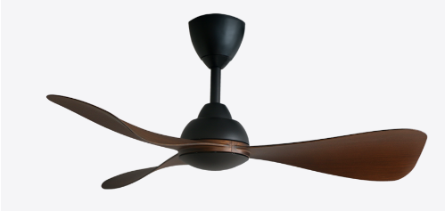 Alpha DC Motor Ceiling Fan- (42 ") 5 ABS Blade 12+12 Speed  with Remote control - MB Walnut