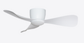 Alpha DC Motor LED Ceiling Fan- (42 ") 5 ABS Blade 12+12 Speed  with Remote control - Matt White