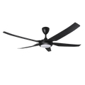 Alpha DC Motor LED Ceiling Fan- (56 ") 5 ABS Blade 8+8 Speed  with Remote control
