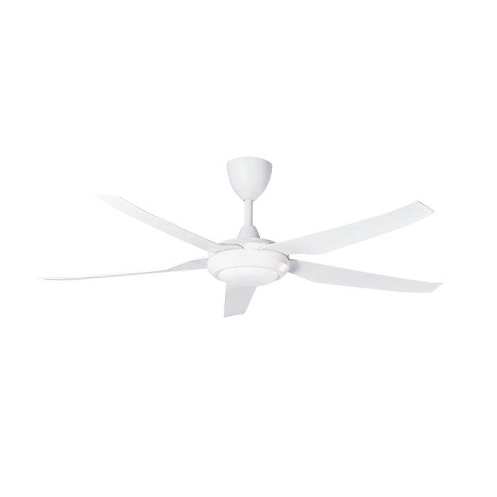 Alpha DC Motor LED Ceiling Fan- (56 ") 5 ABS Blade 8+8 Speed  with Remote control