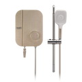 Alpha Instant Water Heater (DC Pump)  c/w Hand Shower Bar Set - Gold Cotton