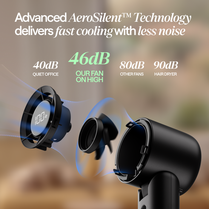 AlwaysCool Portable Handheld Fan  - Arctic Sage