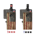 American Flag Double Chuck Mini Cornhole Tabletop Game, - American Cornhole Association