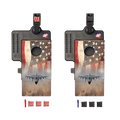 American Flag With Jet Double Chuck Mini Cornhole Tabletop Game, - American Cornhole Association