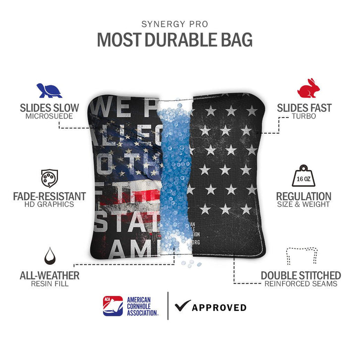 American Skull Sig Pro 2x4 Regulation Cornhole Bundle -  | American Cornhole Association
