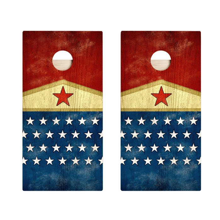 American Stars Star Cornhole Boards, - American Cornhole Association