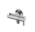 Angle Valve with Holder - Chrome