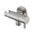 Angle Valve with Holder - Satin