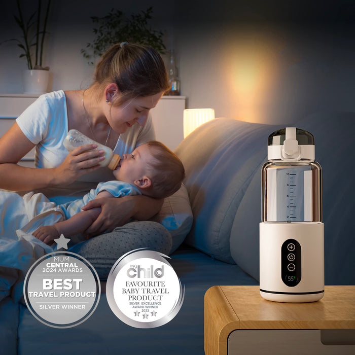 Anywhere Portable Bottle Warmer Pro V2 - White