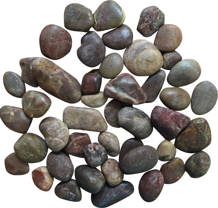Aquarium Fish Tank Pebbles Decorative White Black and Coloured