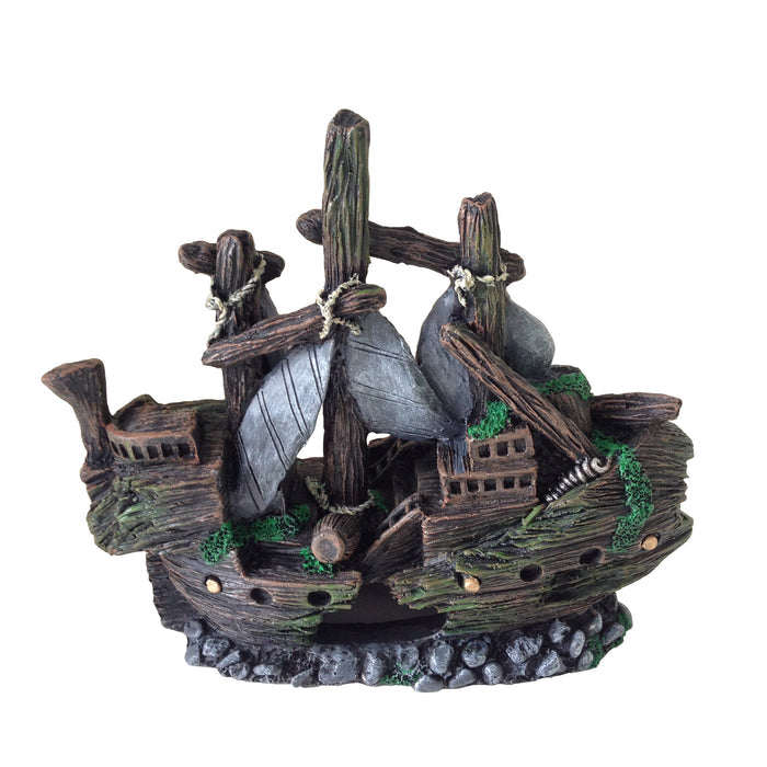 Aquarium Ornament - Sunken Submarine Wreck