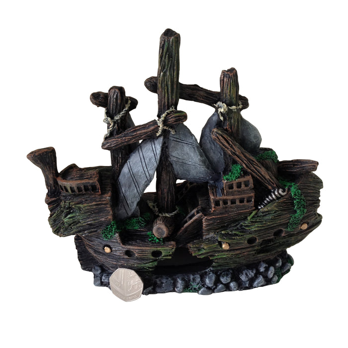 Aquarium Ornament - Sunken Submarine Wreck