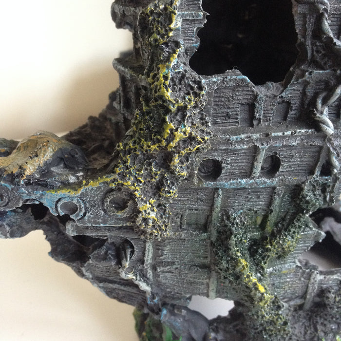 Aquarium Ornament - Two Piece Shipwreck