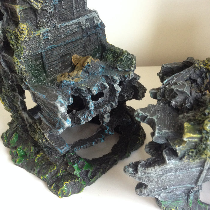 Aquarium Ornament - Two Piece Shipwreck
