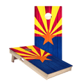 Arizona Flag Star Cornhole Boards - ACA - 000109 | American Cornhole Association