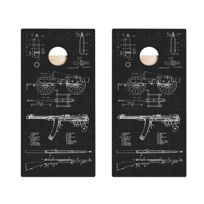 Arms Drawings Star Cornhole Boards, - American Cornhole Association
