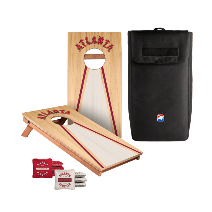 Atlanta Football Gameday Backyard 1x2 ft Cornhole Board Set - WACA - 500425 - WB | American Cornhole Association