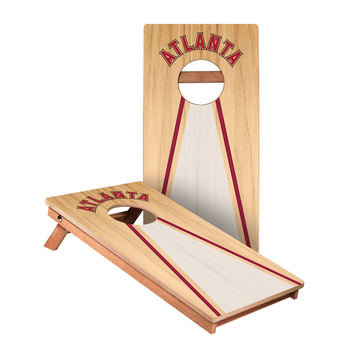Atlanta Football Gameday Backyard 1x2 ft Cornhole Board Set - WACA - 500425 - WB | American Cornhole Association