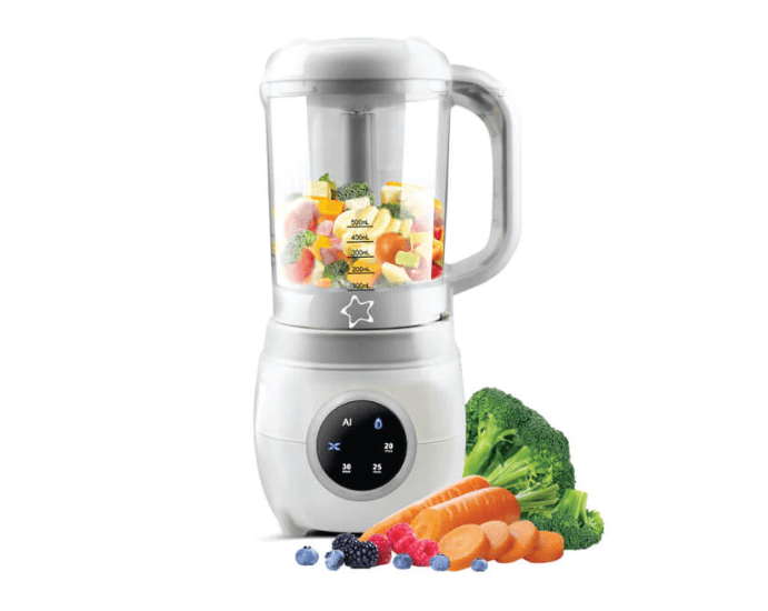 Automatic Baby Food Maker, Steriliser & Warmer Bundle Cerulean & Sage UK