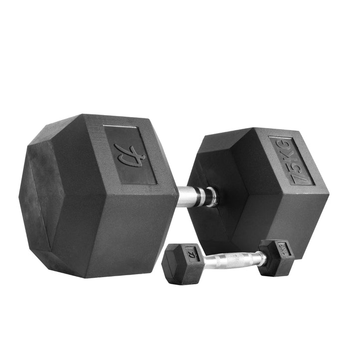 B-WARE Strength Shop Hex Dumbbells, 65kg - Strength Shop
