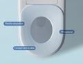 Baby Seat & Cover (For Smart Toilet used only) - White