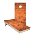 Barn Wood Star Cornhole Boards - ACA - 000375 | American Cornhole Association