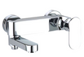 Bath Mixer with Swivel Spout - Chrome