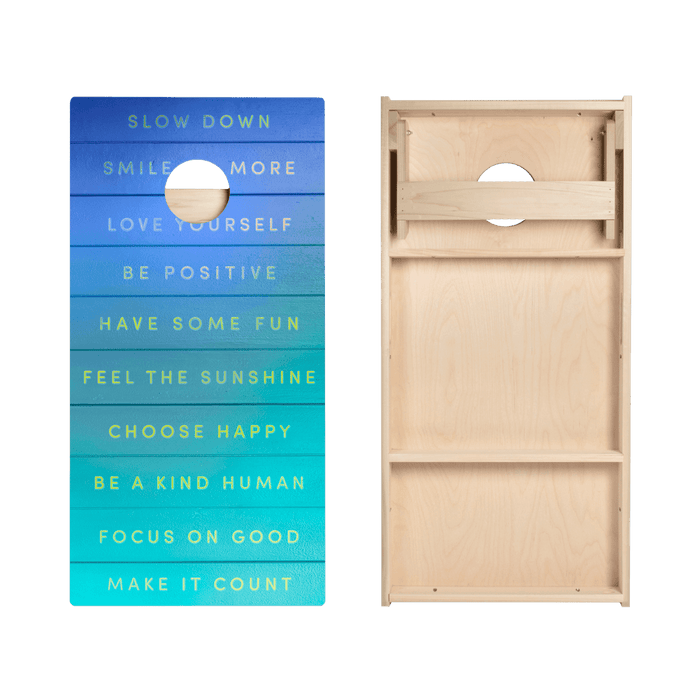 Be Your Best Star Cornhole Boards - ACA - 000275 | American Cornhole Association