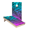 Beach Gradient Blue Star Cornhole Boards - ACA - 000155 | American Cornhole Association