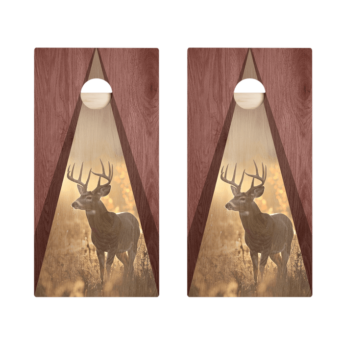 Big Buck Triangle Star Cornhole Boards, - American Cornhole Association