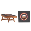 Black Hole Cornhole Airmail Box, - American Cornhole Association