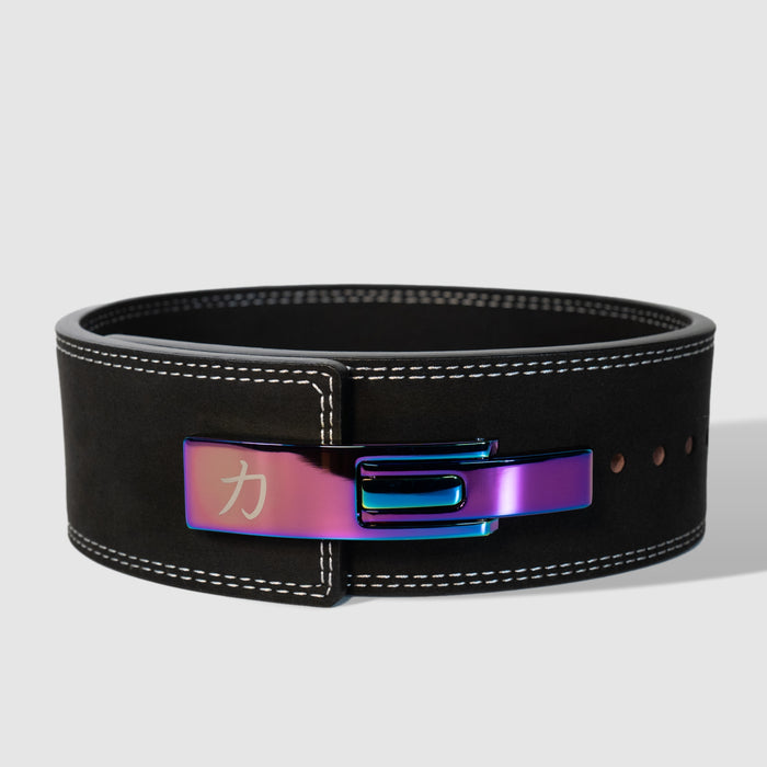 Black Lever Belt, 13mm - IPF Approved - Strength Shop