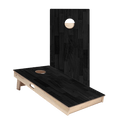 Black Small Panel Wood Star Cornhole Boards, - American Cornhole Association