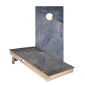 Black Stone Star Cornhole Boards, - American Cornhole Association