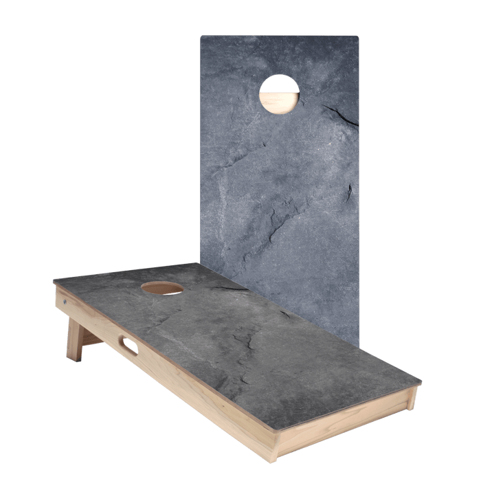 Black Stone Star Cornhole Boards, - American Cornhole Association
