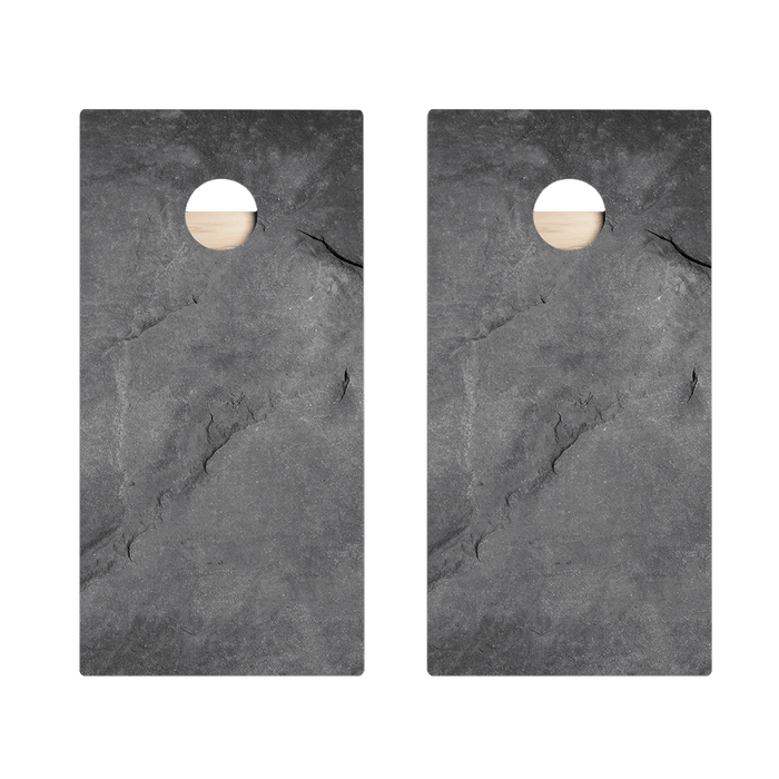 Black Stone Star Cornhole Boards, - American Cornhole Association