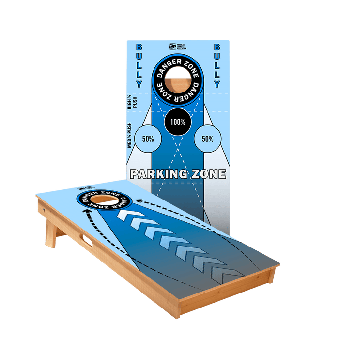 Blue Training Star Cornhole Boards, - American Cornhole Association