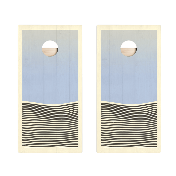 Blue Waves Star Cornhole Boards, - American Cornhole Association